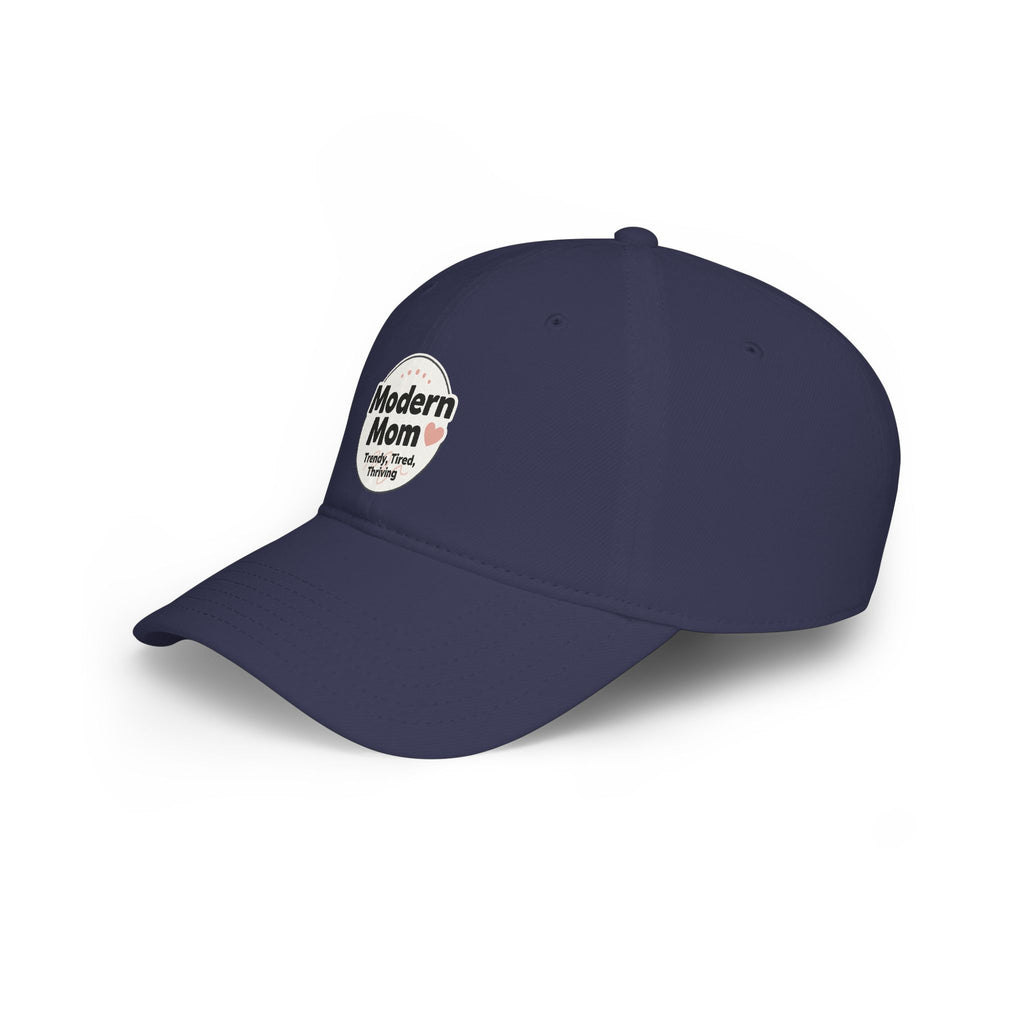 Modern Mom badge logo Cap | "Modern Mom" embroidered baseball cap