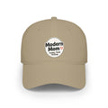 Modern Mom badge logo Cap | "Modern Mom" embroidered baseball cap