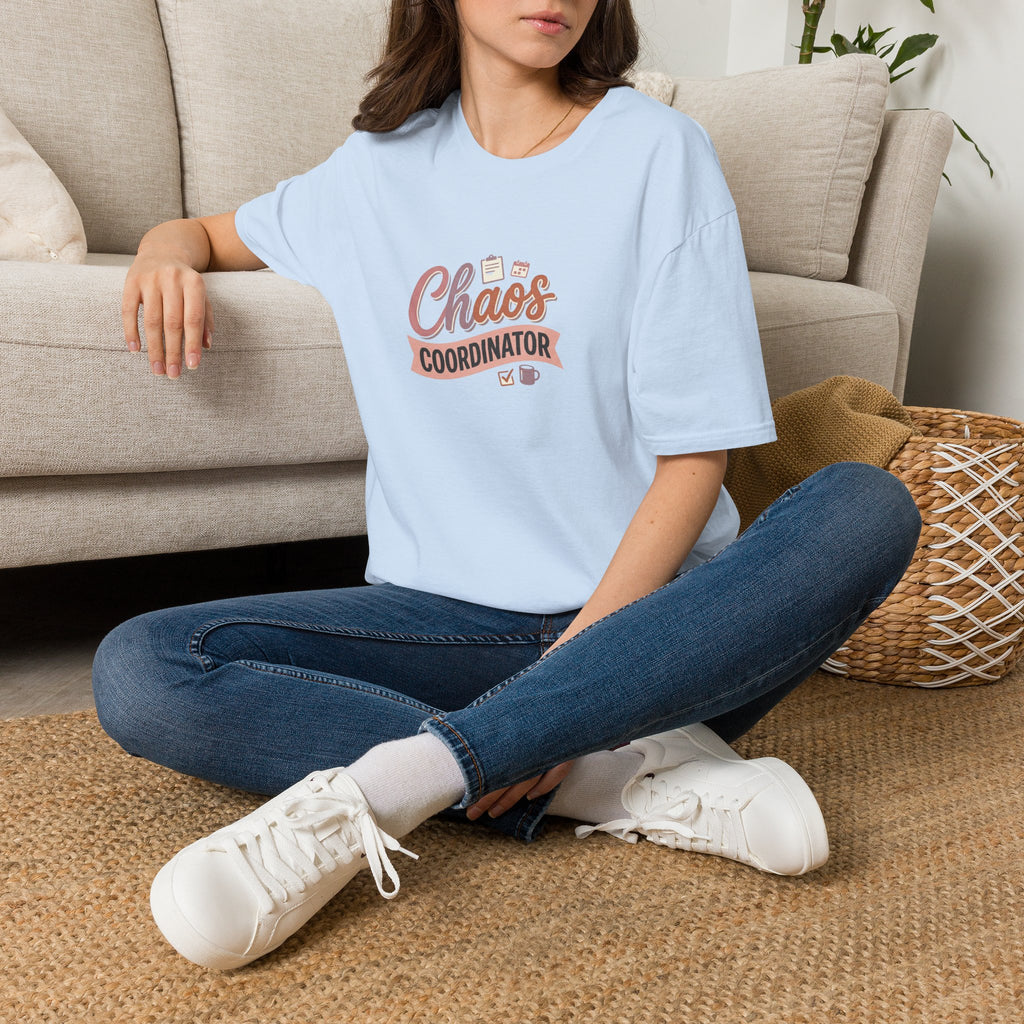 Chaos Coordinator T-Shirt | Funny Organizer Office Mom Design