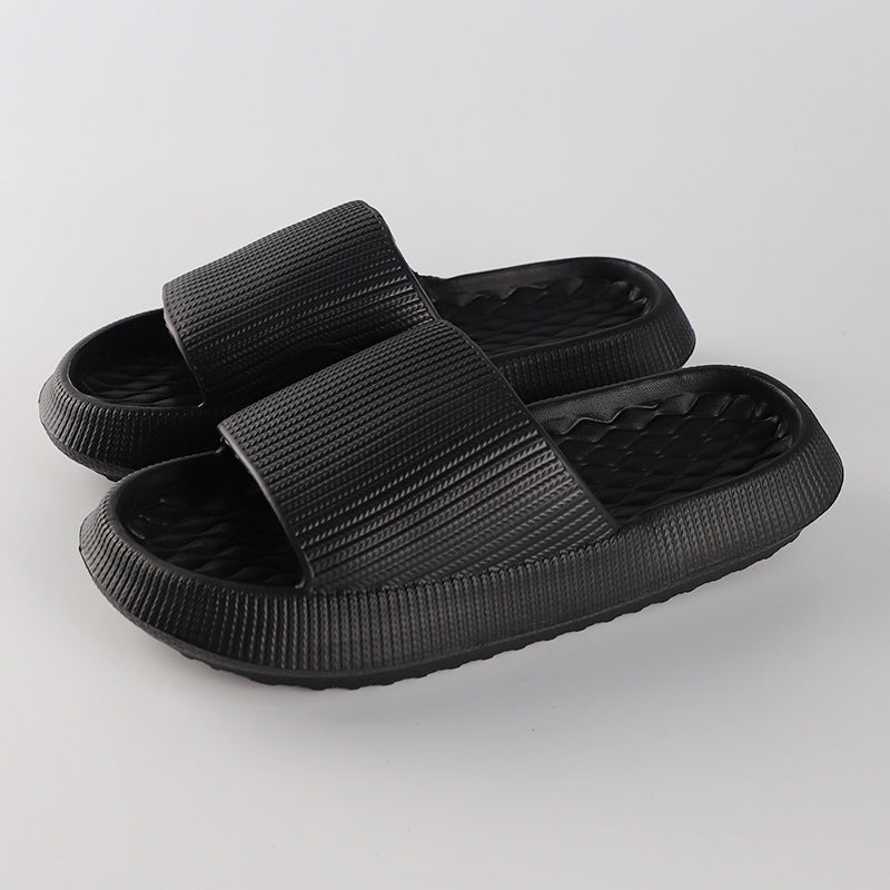 Women's EVA Slippers - Rhombus Stripe Anti-Slip Summer Slides