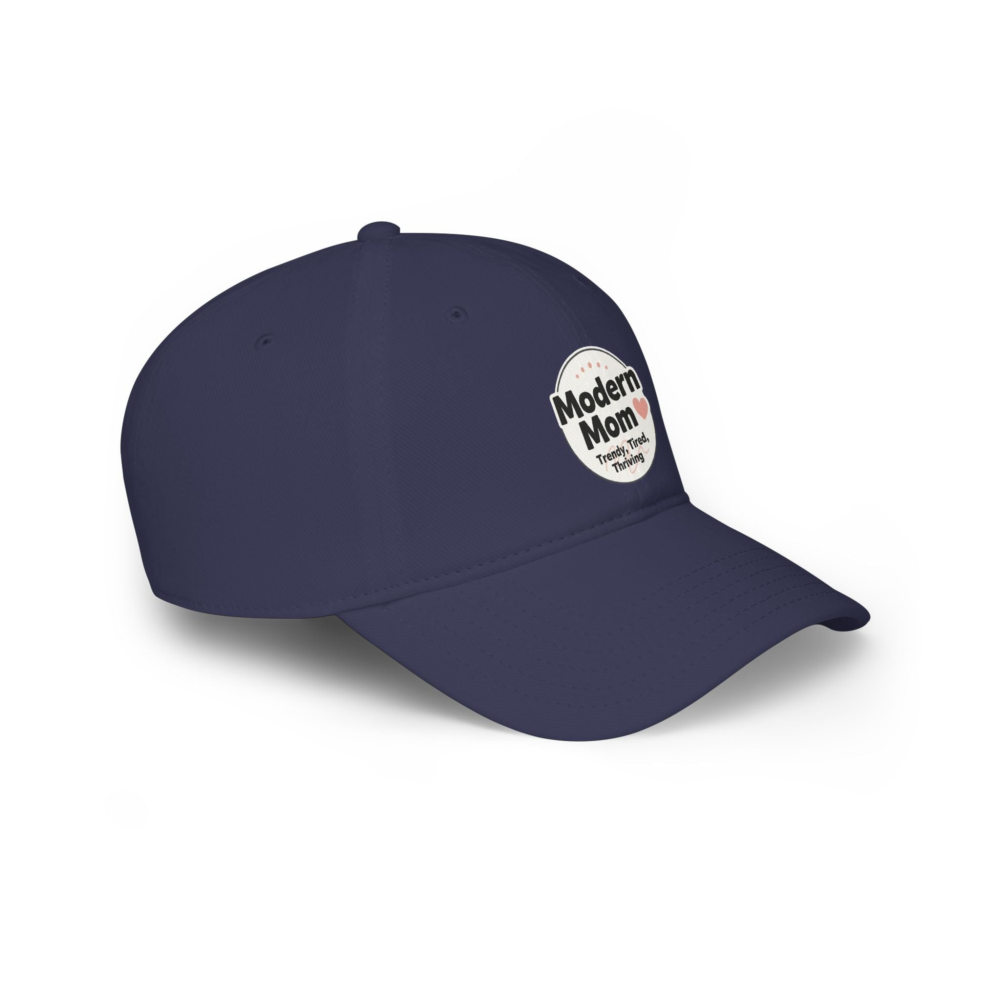 Modern Mom badge logo Cap | "Modern Mom" embroidered baseball cap
