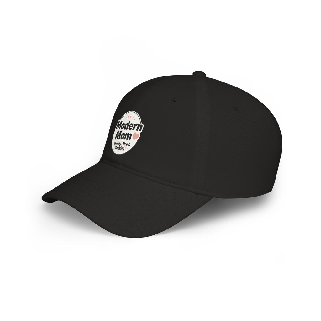 Modern Mom badge logo Cap | "Modern Mom" embroidered baseball cap
