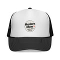 Modern Mom heart badge Trucker Cap | Mom life, trendy tired thriving
