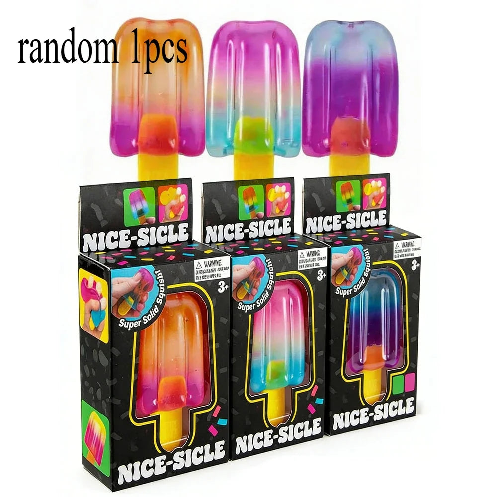 2026Schylling Needoh popsicle blind box Cube Sensory Stress Relief Squishy Cube Anti-Anxiety SqueezeObject for birthday gift toy