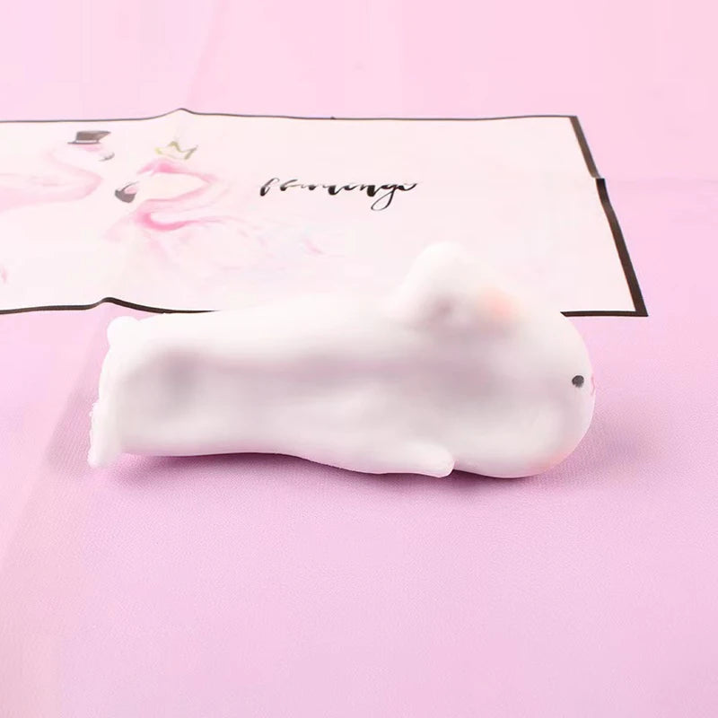 Squishy Bunny Stress Balls Autism Sensory Toys Stress & Anxiety Relief Fidget Toys Slow Rebound Squeeze Toy Gifts Bulk