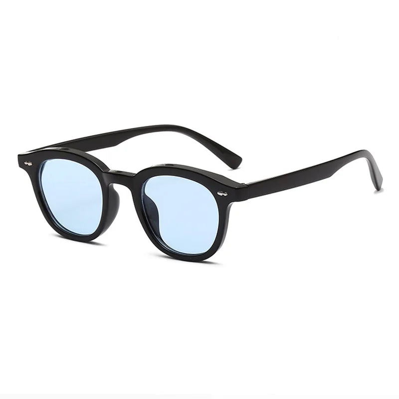 SHAUNA Ins Popular Trending Small Round Sunglasses Fashion Nail Glasses UV400