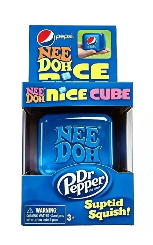 Needoh Nice Cube Sprite Sensory Stress Reliever Fidget Tool for Anxiety&Focus Desk Squishy Toys for Adults & Kids festival gifts