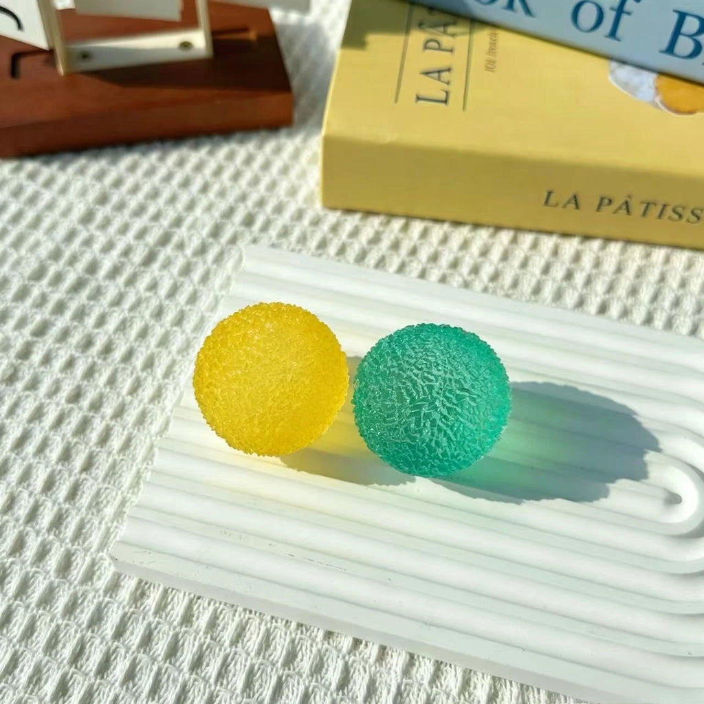 6CM Ball Maltose Squishy Toys Blue Mochi Sensory Fidgets Toy Simulated Adult Anti Stress Slow-rebound Decompression Toy