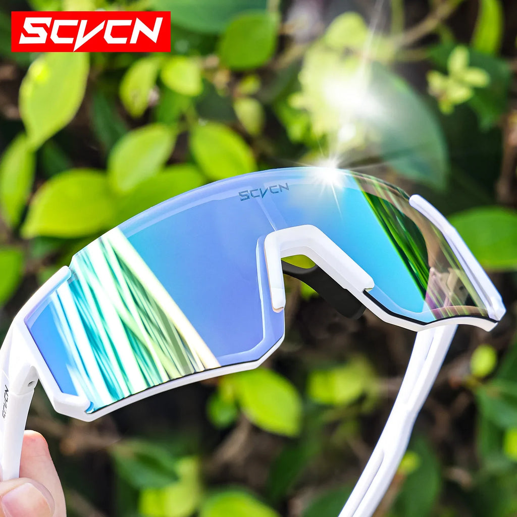 SCVCN New Cycling Sunglasses Road Outdoor Driving Bike Glasses Men Women Sports Mountain Climbing Bicycle Cycling UV400 Eyewear