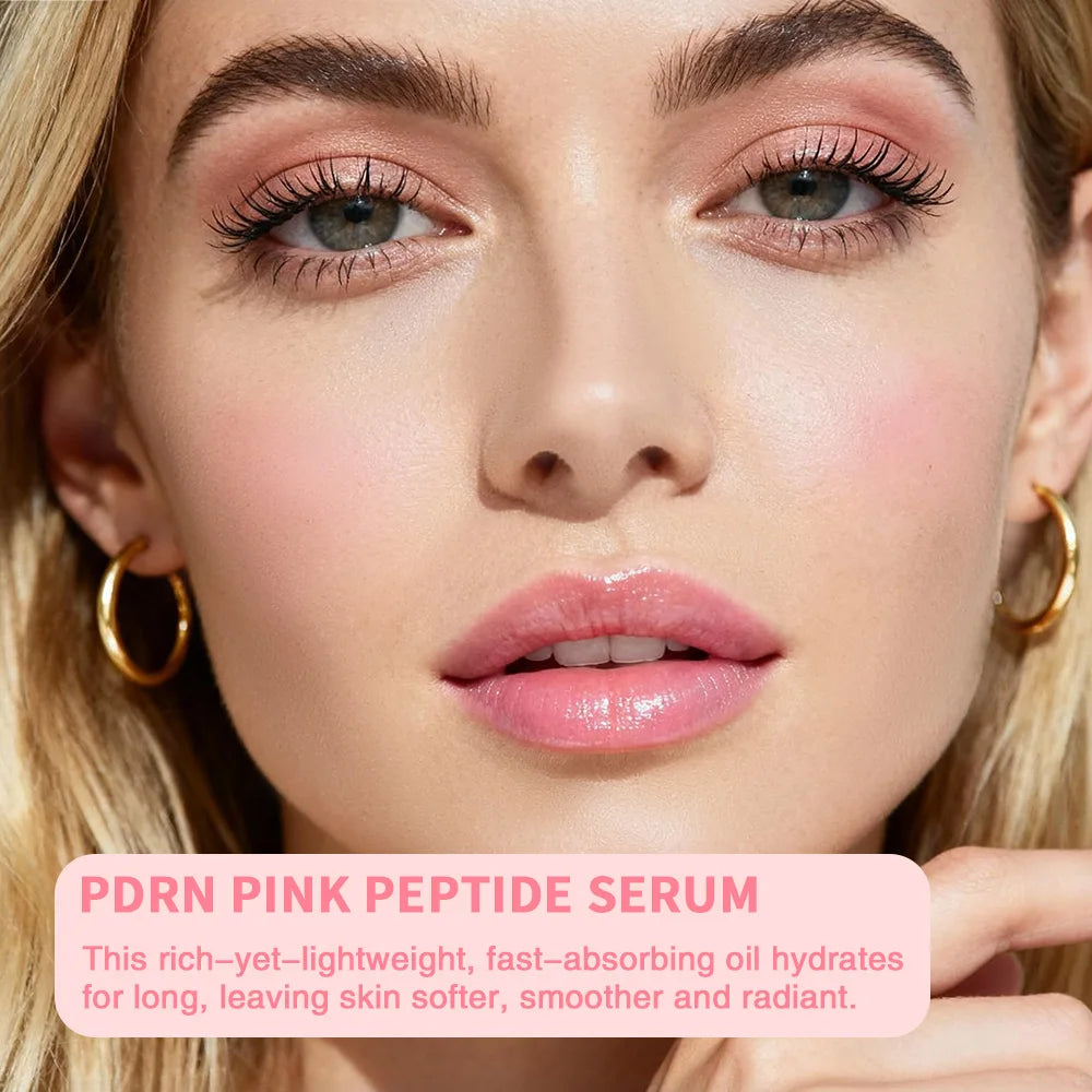 Collagen Wrapping Mask &Salmon DNA PDRN Pink Peptide Serum Pink Glow Serum Remove Skin Darkness Moisturizing Firming Korean Skin