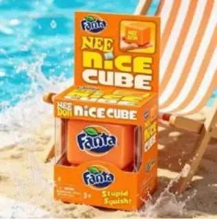 2026 Nee-doh Nice Cube Sensory Nice-Sicle Stress Relief Squishy Cube Anti-Anxiety Squeeze Object for Focus ADHD Population