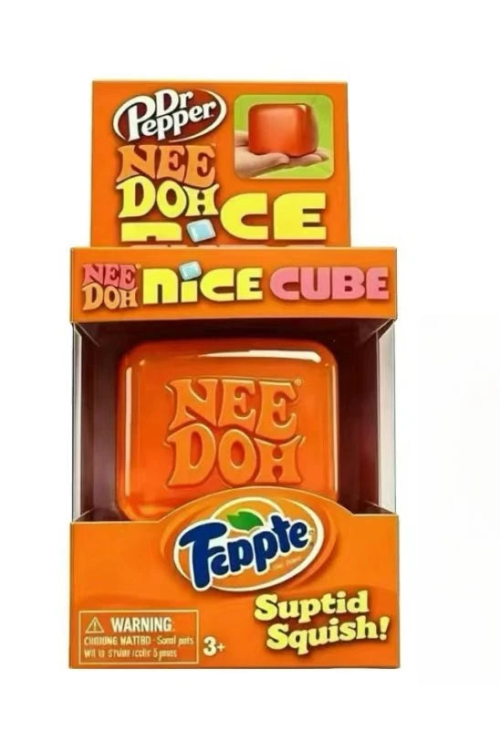Needoh Nice Cube Sprite Sensory Stress Reliever Fidget Tool for Anxiety&Focus Desk Squishy Toys for Adults & Kids festival gifts
