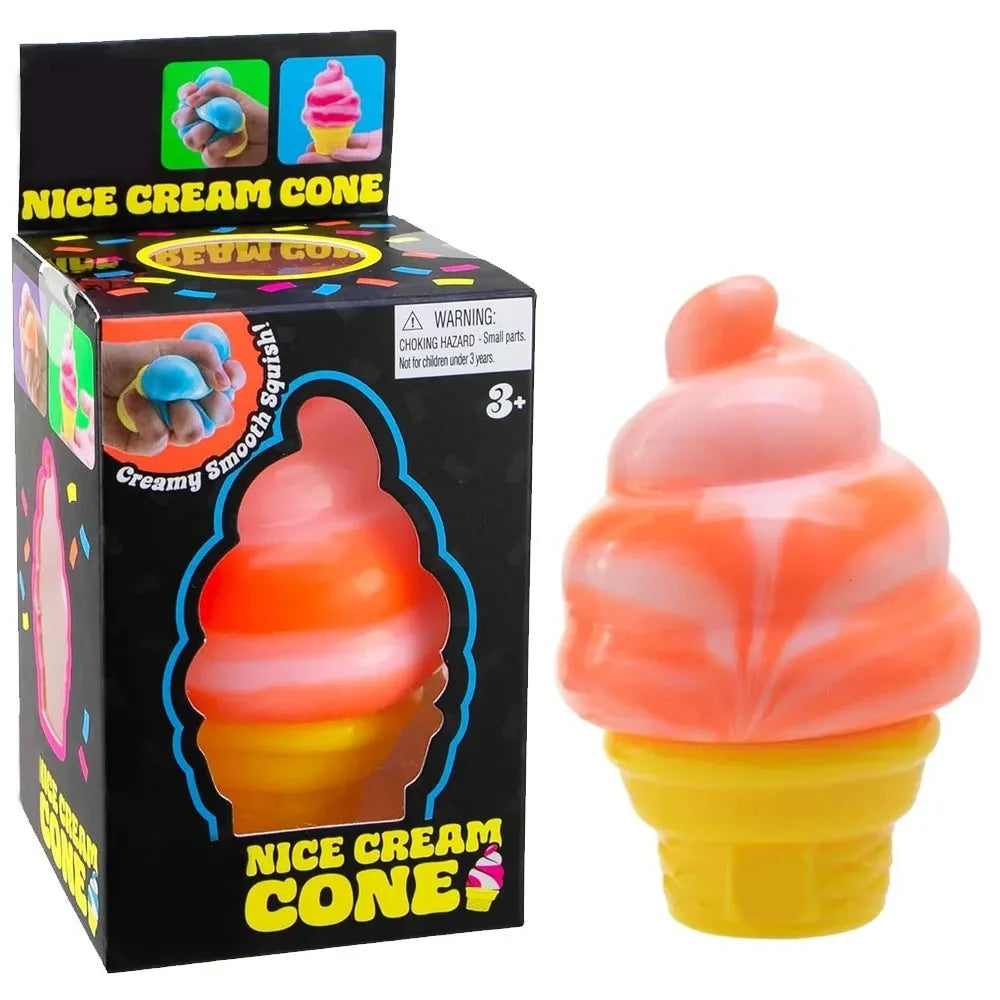 2026 Nee-doh Nice Cube Sensory Nice-Sicle Stress Relief Squishy Cube Anti-Anxiety Squeeze Object for Focus ADHD Population