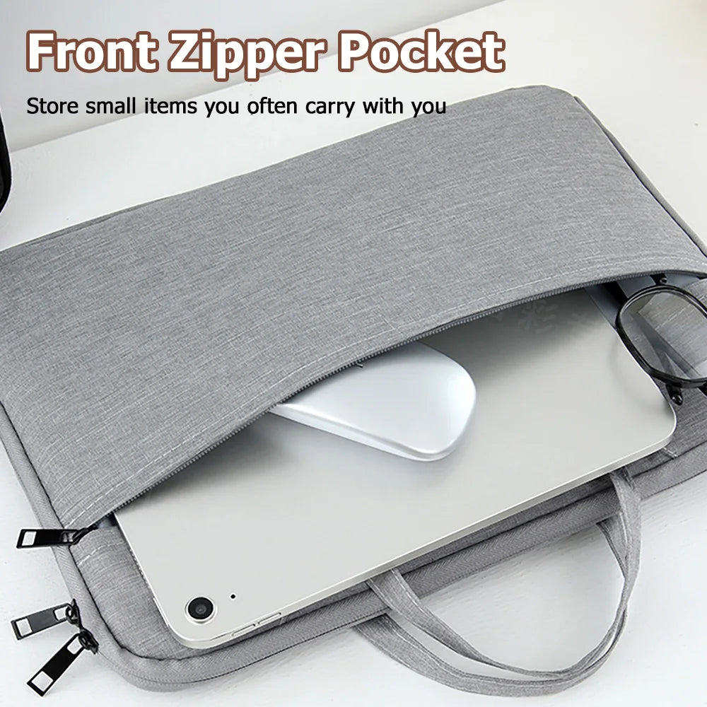 Laptop Bags 13.3 14 15 15.6 inch Cover For MacBook Air Pro Xiaomi Huawei ASUS Notebook Case Men Women Portable Handbag Briefcase