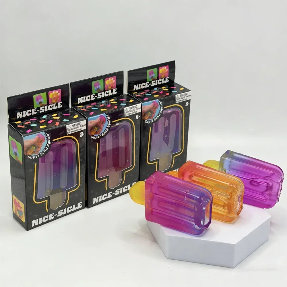 2026Schylling Needoh popsicle blind box Cube Sensory Stress Relief Squishy Cube Anti-Anxiety SqueezeObject for birthday gift toy