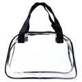 PVC for Travel & Concert Transparent Cosmetic Bag Clear Stadium Approved Tote Bag Travel Toiletries Bag Small Handbag