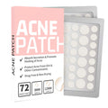 【Hot sales】72Pcs Invisible Removal Pimple Anti-Acne Hydrocolloid Patches Spots Marks Concealer Waterproof Repair Sticker