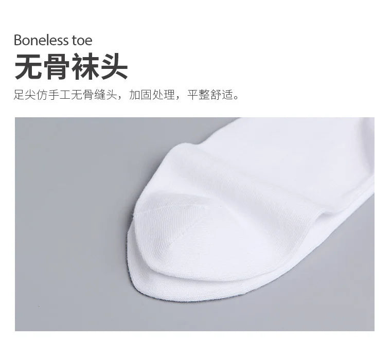 5Pair / Lot Fashion Happy Men Boat Socks Summer Autumn Non-slip Silicone Invisible Cotton Socks Male Ankle Sock Slippers Meia