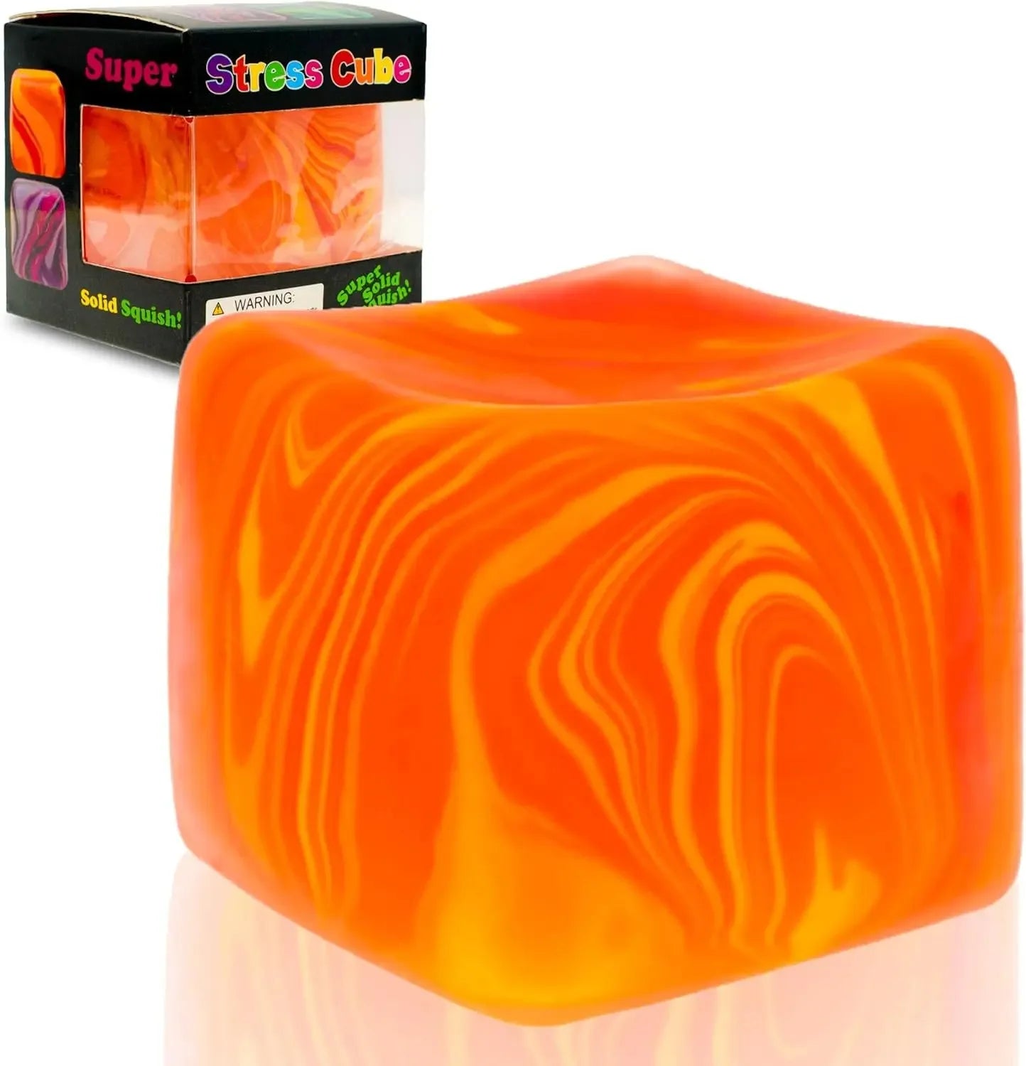 2026 Nee-doh Nice Cube Sensory Nice-Sicle Stress Relief Squishy Cube Anti-Anxiety Squeeze Object for Focus ADHD Population
