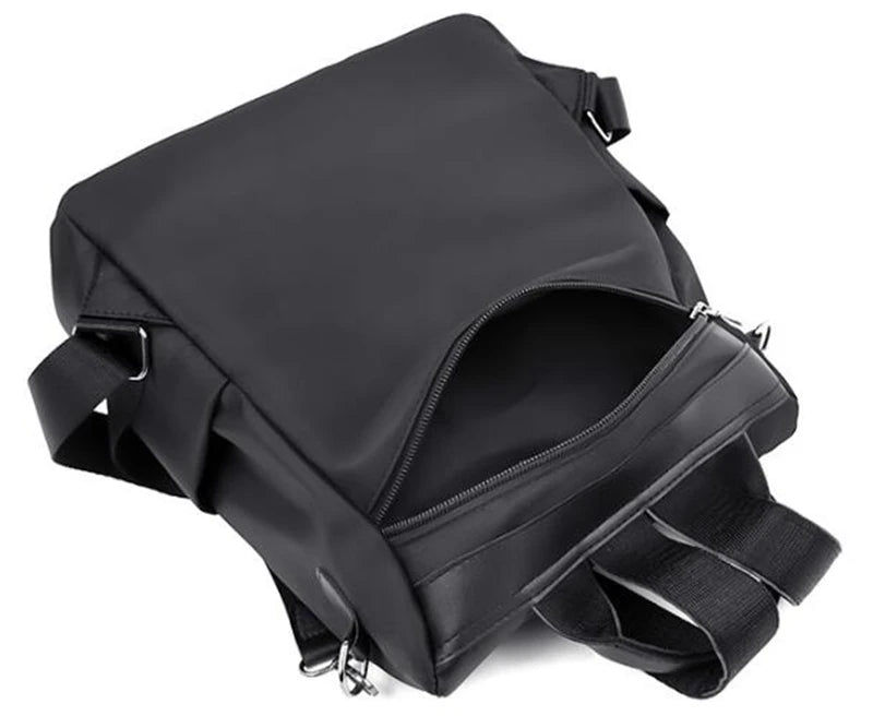 Waterproof Oxford Women Backpack Fashion Anti-theft School Bag Embroidery Designer Female Large Capacity Travel Shoulder Handbag