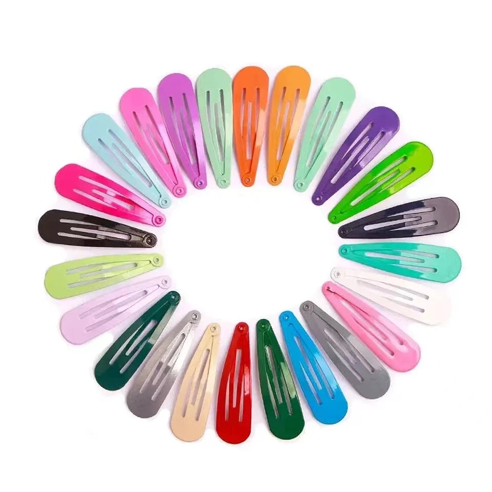 40Pcs Girls Hair Clips Candy Color Dripping Hair Clip Princess Barrette Korean Hairpins Headdress Hair Accessories for Girls