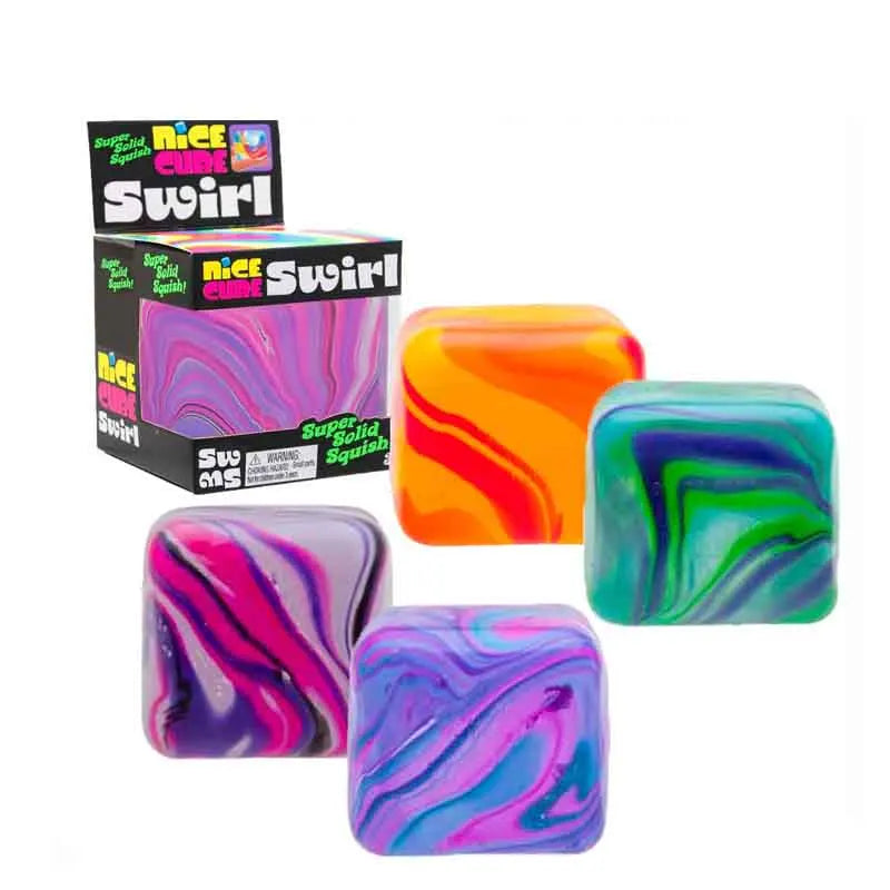 /5.5cm Soft and Glutinous Sensory Stress-relief Toy Needoh Cube Filled with Gel Stretchable Ball Soft Ice Cube Ball Slow Rebound
