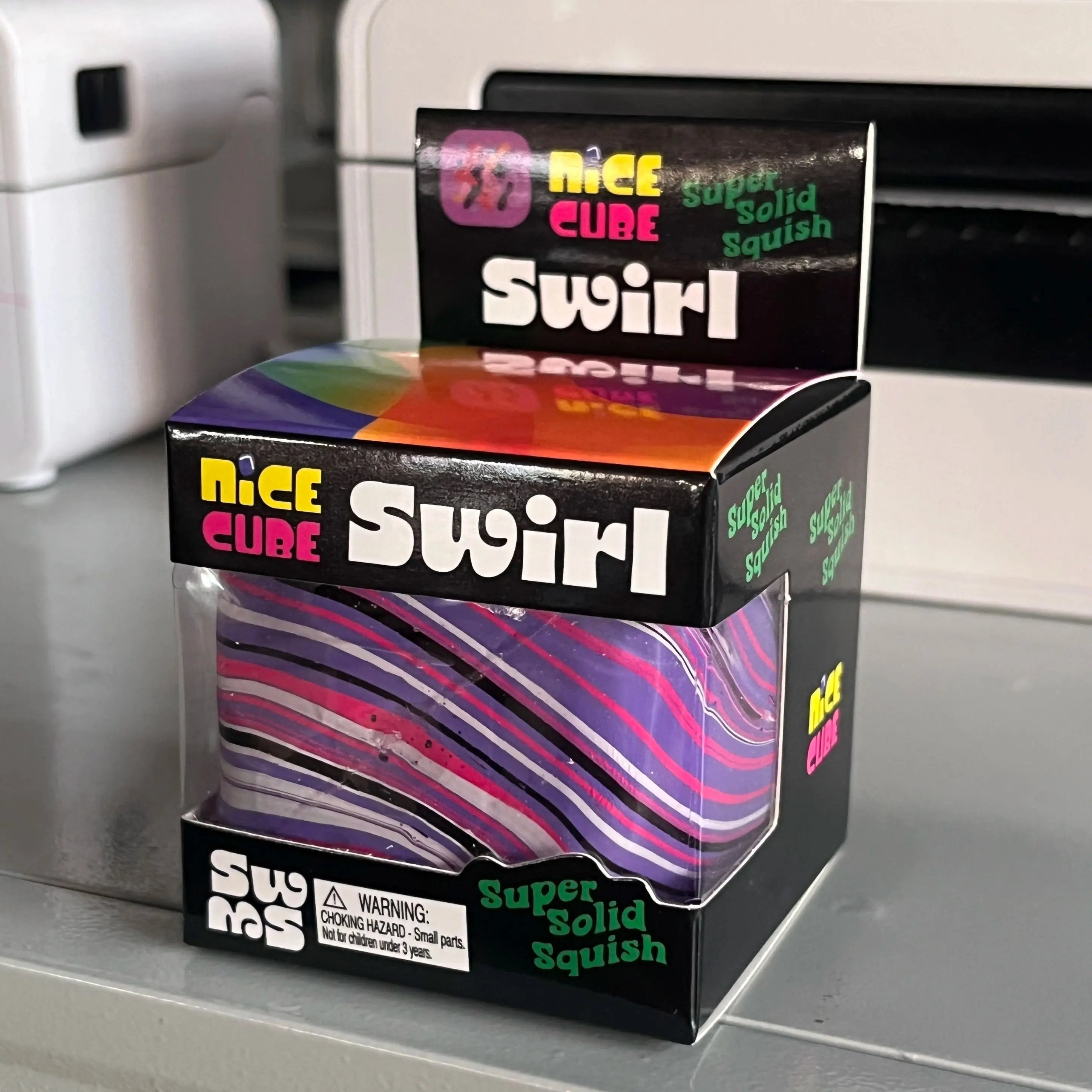 /5.5cm Soft and Glutinous Sensory Stress-relief Toy Needoh Cube Filled with Gel Stretchable Ball Soft Ice Cube Ball Slow Rebound