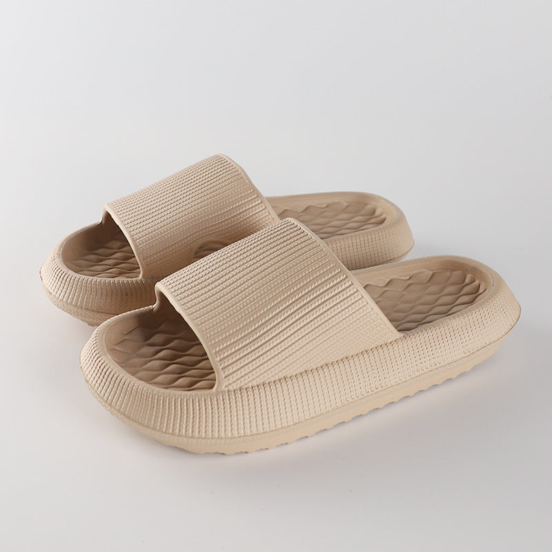Women's EVA Slippers - Rhombus Stripe Anti-Slip Summer Slides